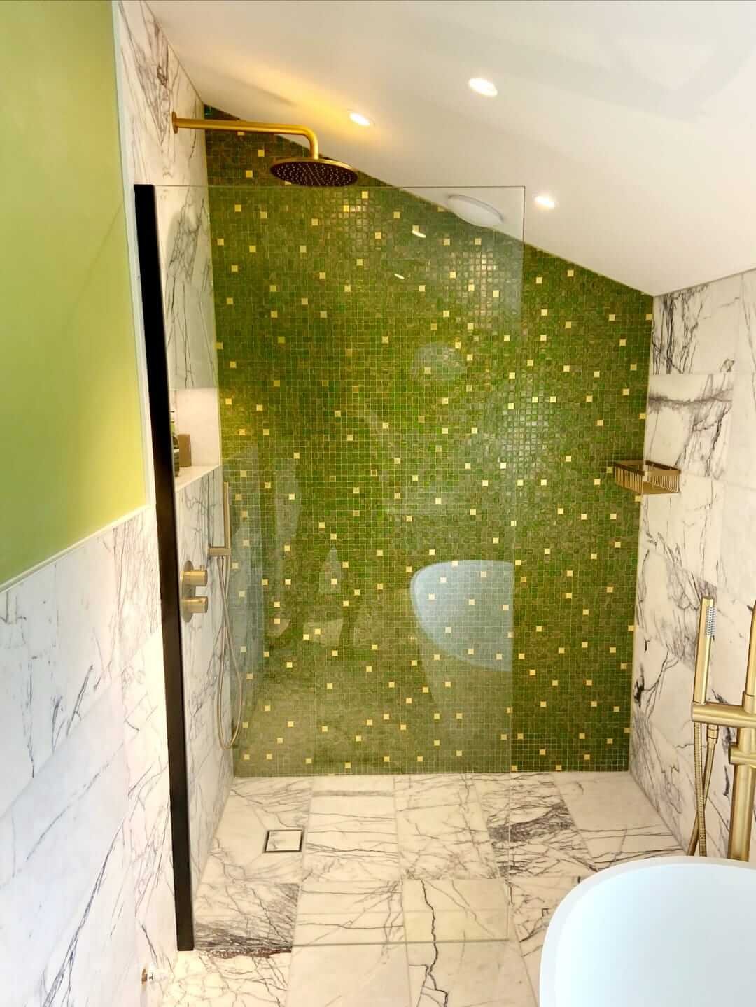 Mtp bathroom green